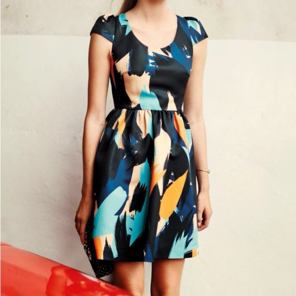 Moulinette Soeurs x Anthropologie Pinion Dress